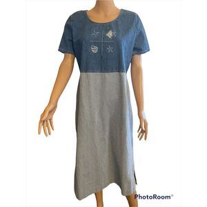 Studio Ease Vintage Denim Dress 10